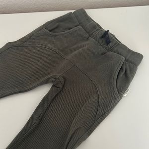 Miles the label ribbed pull on pant